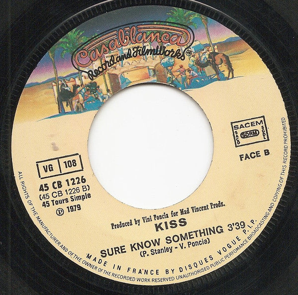 Kiss - Dirty Livin' / Sure Know Something (7") - Discogs image 4