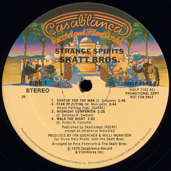 Skatt Bros. - Strange Spirits (LP) - Discogs image 3