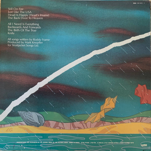 Aztec Camera - Knife (LP) - Discogs image 2