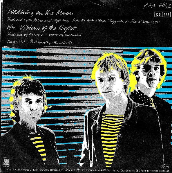 Police, The - Walking On The Moon (7") - Discogs image 2