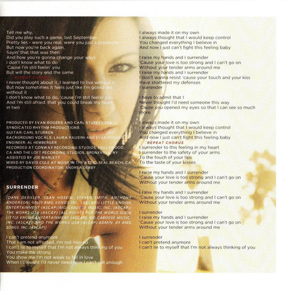 Laura Pausini - From The Inside (CD) - Discogs image 7