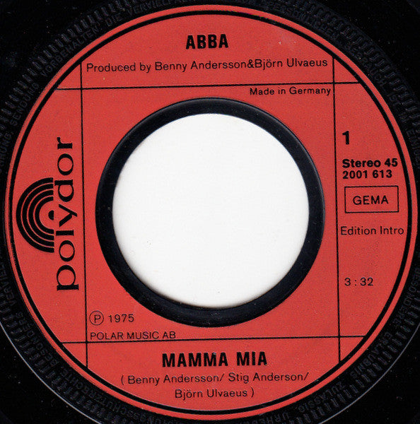 ABBA - Mamma Mia (7") - Discogs image 3