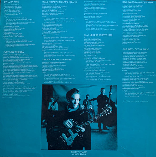 Aztec Camera - Knife (LP) - Discogs image 6