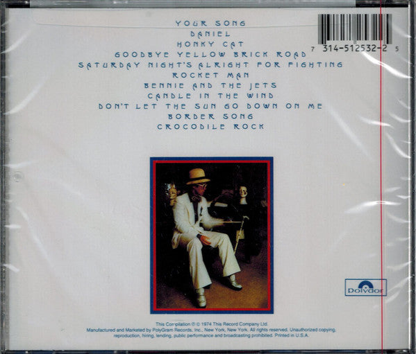 Elton John - Greatest Hits (CD) - Discogs image 3