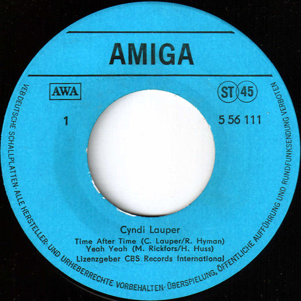 Cyndi Lauper - Cyndi Lauper (7") - Discogs image 3