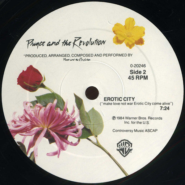 Prince And The Revolution - Let's Go Crazy (12") - Discogs image 4
