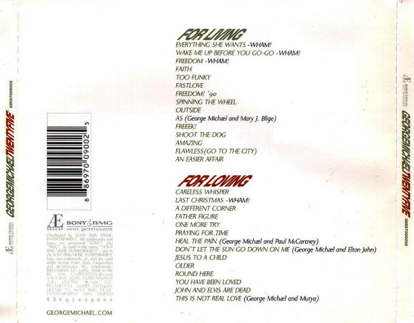 George Michael - Twenty Five (2xCD) - Discogs image 2