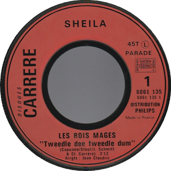 Sheila (5) - Les Rois Mages / Une Femme (7") - Discogs image 3