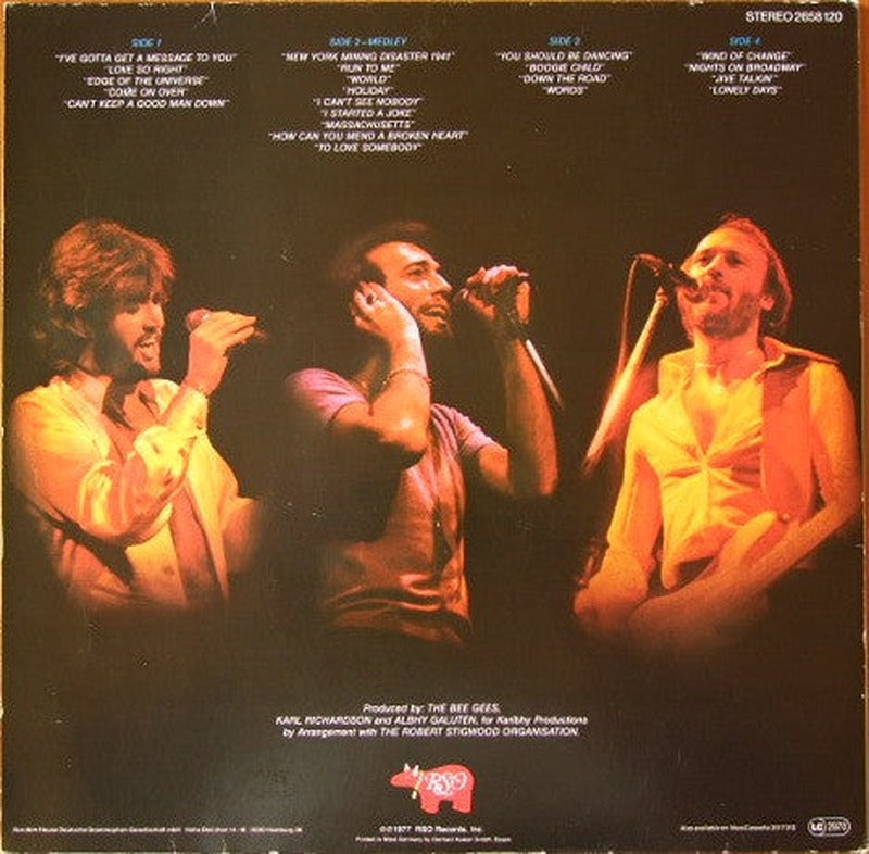 Bee Gees - Here At Last... Bee Gees... Live (2xLP) - Discogs image 4