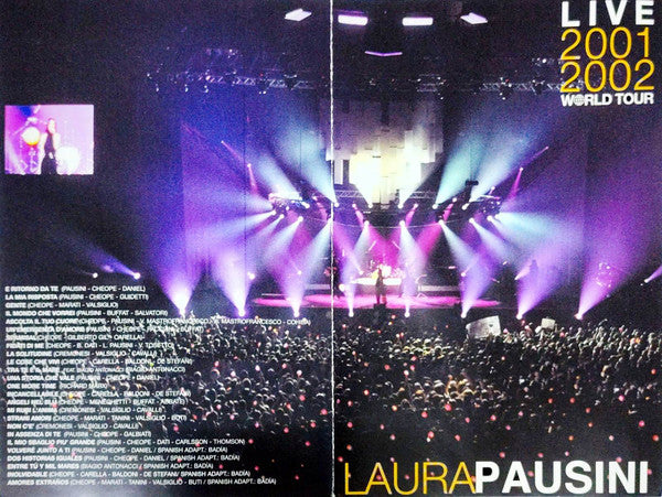 Laura Pausini - Live 2001/2002 World Tour (DVD) - Discogs image 6