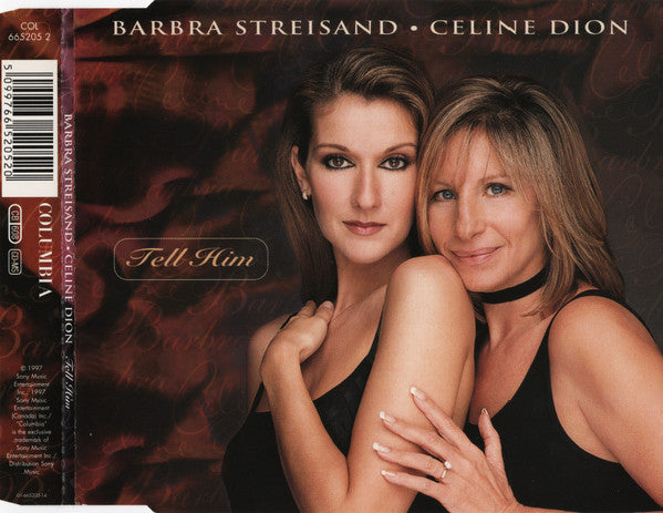 Barbra Streisand • Céline Dion - Tell Him (CD) - Discogs image 2