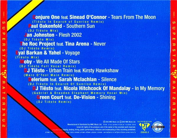 Various - Superstar DJ - The Remixes Of DJ Tiësto (CD) - Discogs image 6