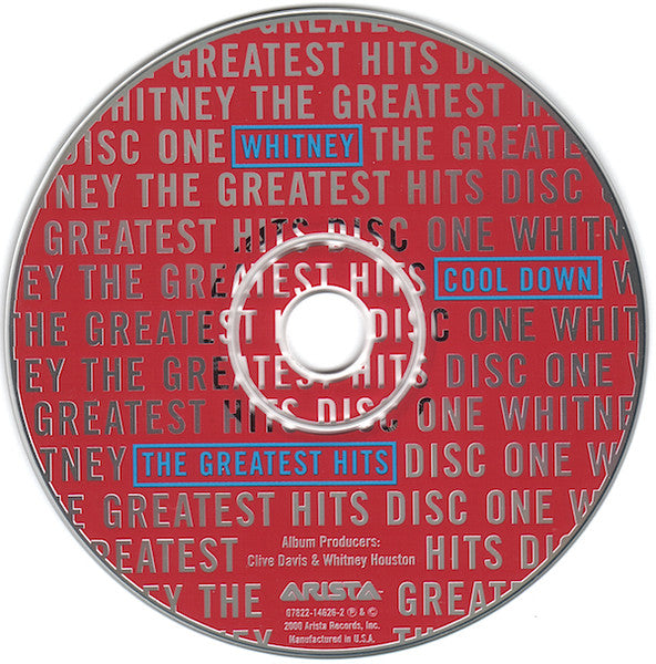 Whitney Houston - The Greatest Hits (2xCD) - Discogs image 4