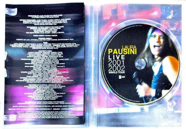Laura Pausini - Live 2001/2002 World Tour (DVD) - Discogs image 5