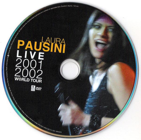 Laura Pausini - Live 2001/2002 World Tour (DVD) - Discogs image 3