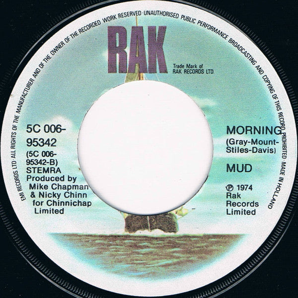 Mud - The Cat Crept In (7") - Discogs image 4