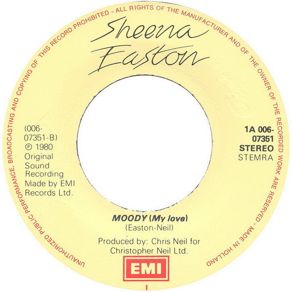 Sheena Easton - Morning Train (7") - Discogs image 4