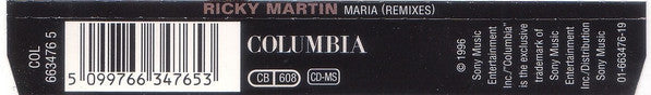 Ricky Martin - Maria (Remixes '97) (CD) - Discogs image 2