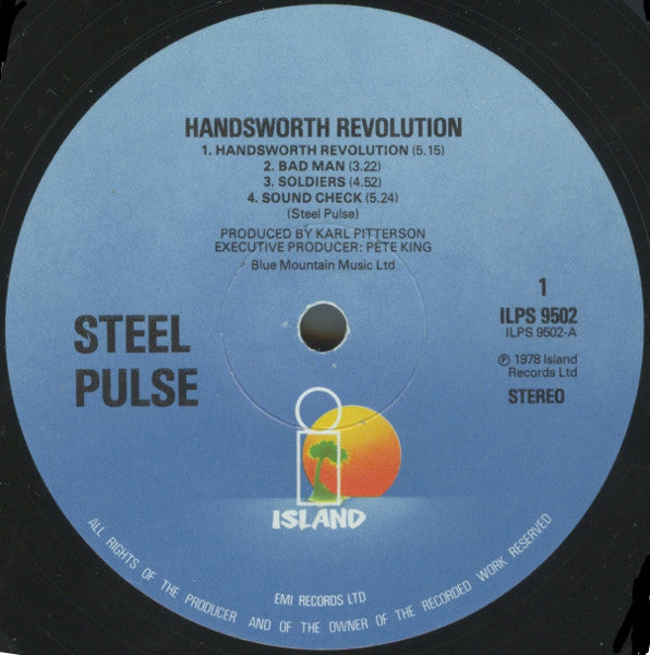 Steel Pulse - Handsworth Revolution (LP) - Discogs image 5