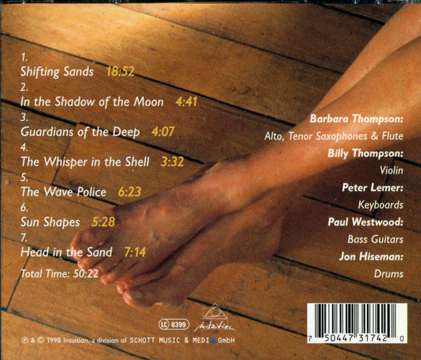 Barbara Thompson's Paraphernalia - Shifting Sands (CD) - Discogs image 3