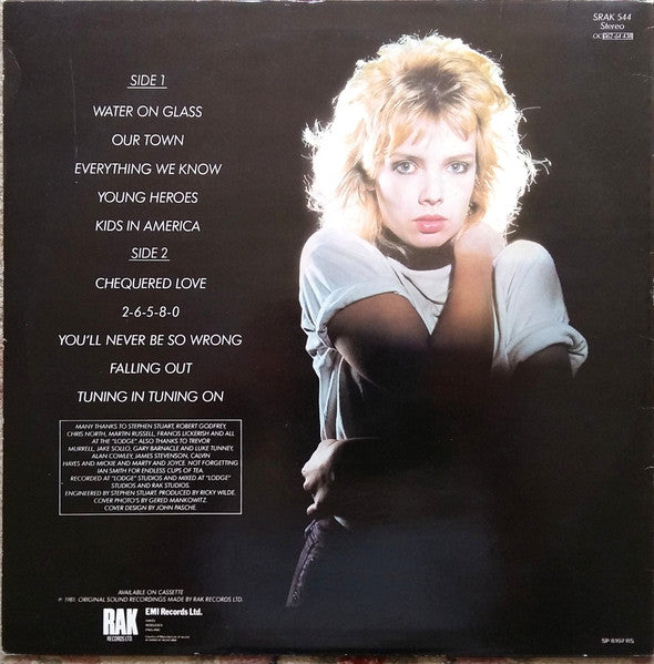 Kim Wilde - Kim Wilde (LP) - Discogs image 2