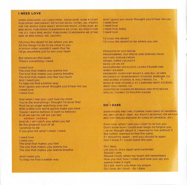 Laura Pausini - From The Inside (CD) - Discogs image 6