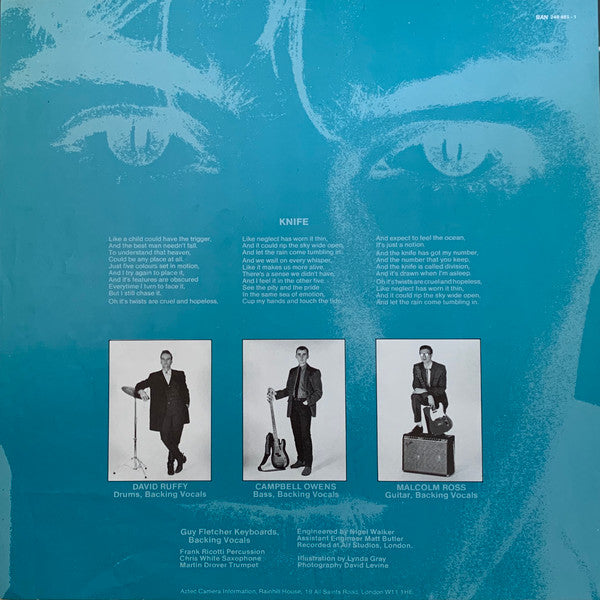Aztec Camera - Knife (LP) - Discogs image 5