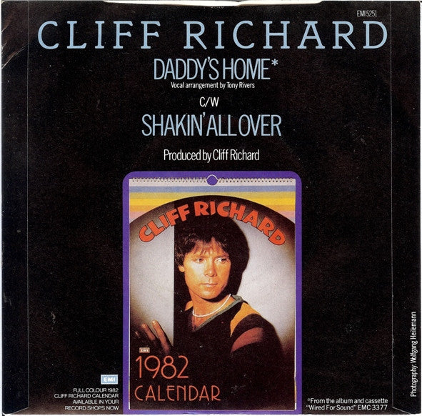 Cliff Richard - Daddy's Home (7") - Discogs image 2