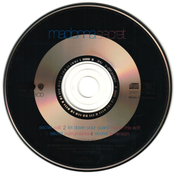 Madonna - Secret (CD) - Discogs image 5