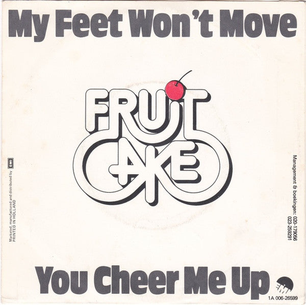 Fruitcake - My Feet Won't Move / You Cheer Me Up (7") - Discogs image 2
