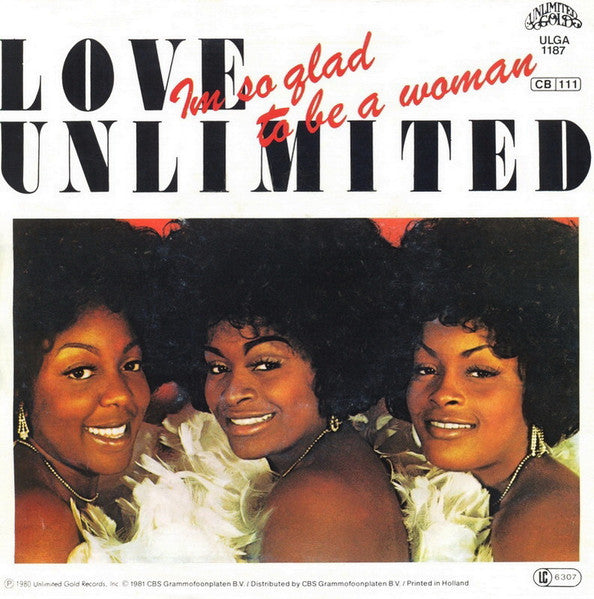 Love Unlimited - Im So Glad To Be A Woman (7") - Discogs image 2