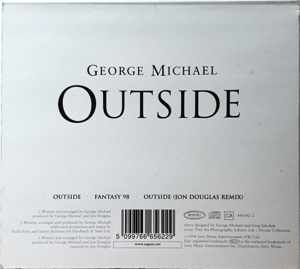 George Michael - Outside (CD) - Discogs image 2
