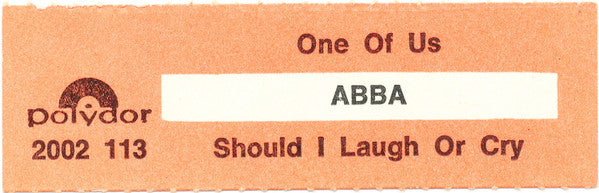 ABBA - One Of Us (7") - Discogs image 7