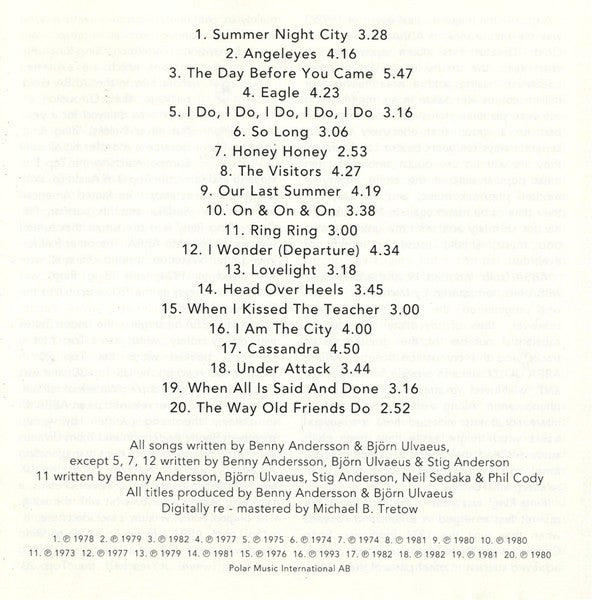 ABBA - More ABBA Gold (More ABBA Hits) (CD) - Discogs image 5