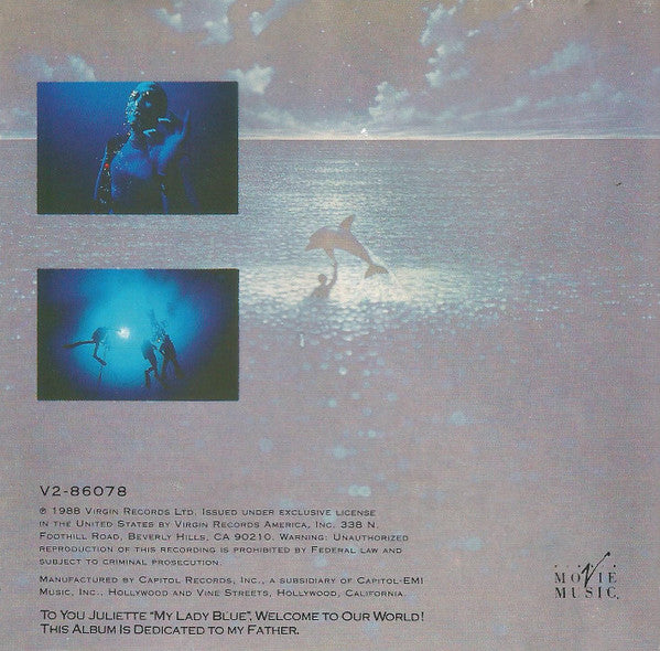 Eric Serra - The Big Blue (Original Motion Picture Soundtrack) (CD) - Discogs image 5
