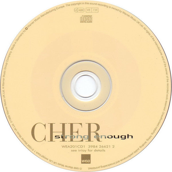 Cher - Strong Enough (CD) - Discogs image 4