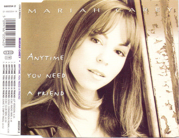 Mariah Carey - Anytime You Need A Friend (CD) - Discogs image 2