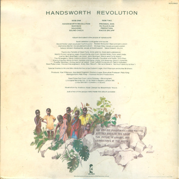 Steel Pulse - Handsworth Revolution (LP) - Discogs image 4