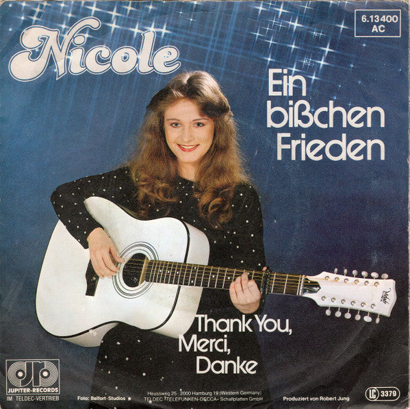 Nicole (2) - Ein Bißchen Frieden (7") - Discogs image 2