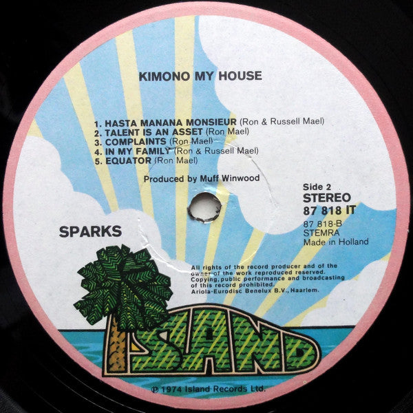 Sparks - Kimono My House (LP) - Discogs image 7