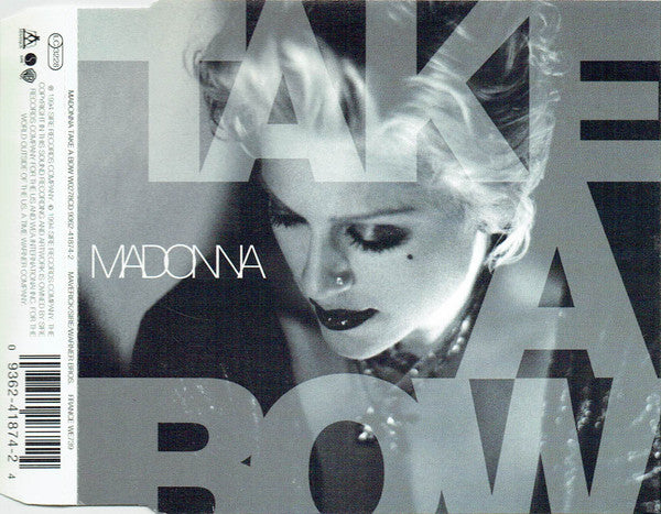 Madonna - Take A Bow (CD) - Discogs image 2