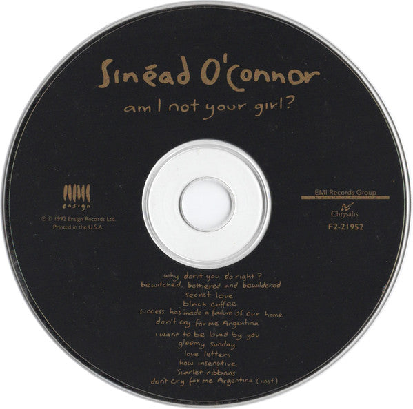Sinéad O'Connor - Am I Not Your Girl? (CD) - Discogs image 3