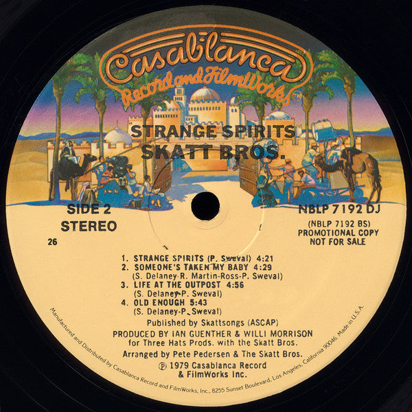 Skatt Bros. - Strange Spirits (LP) - Discogs image 4