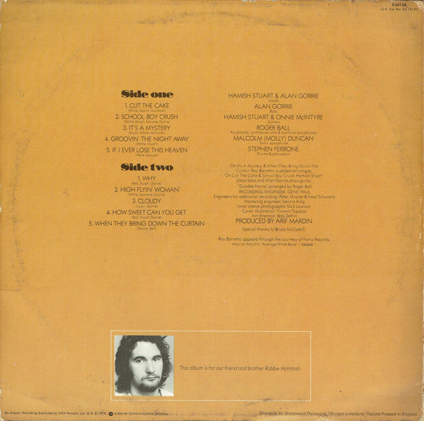Average White Band - Cut The Cake (LP) - Discogs image 2