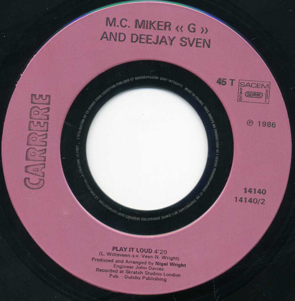 MC Miker G. & DJ Sven - Celebration Rap (7") - Discogs image 4