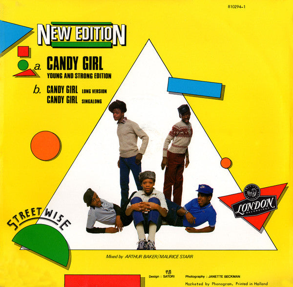 New Edition - Candy Girl (12") - Discogs image 2