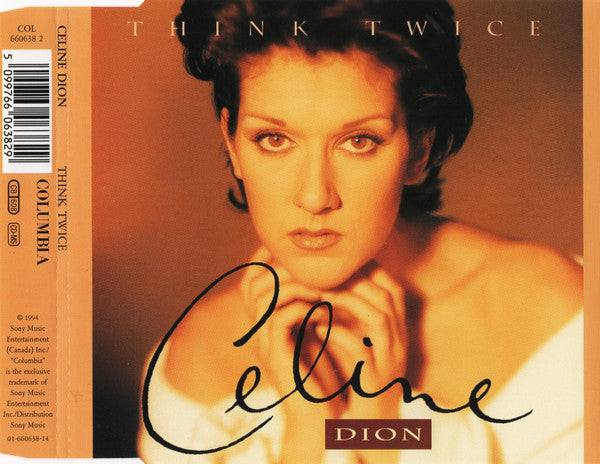 Céline Dion - Think Twice (CD) - Discogs image 2