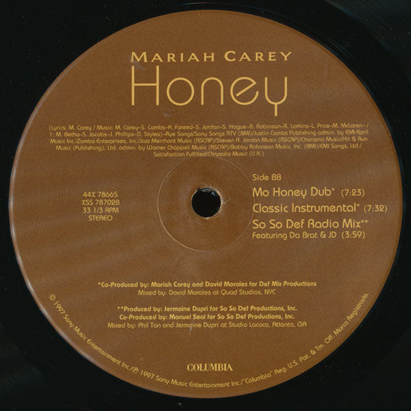 Mariah Carey - Honey (2x12") - Discogs image 6