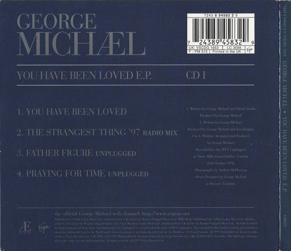 George Michael - You Have Been Loved E.P. (CD) - Discogs image 2