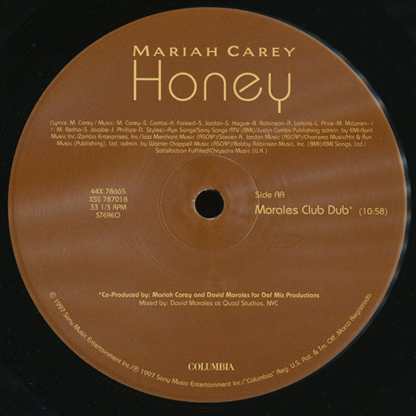 Mariah Carey - Honey (2x12") - Discogs image 4